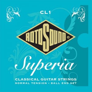 Rotosound CL1 Superia Normal Tension Classical Guitar Strings, Ball End