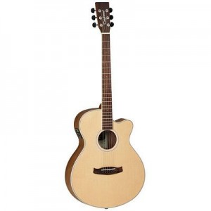 Tanglewood DBT SFCE BW Electro Acoustic Super Folk - Natural