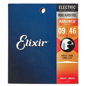 Elixir Nickel Wound Nanoweb Electric Set 9-46