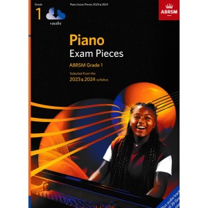 ABRSM Piano Exam Pieces 2023-2024 Book + Audio - Grade 1