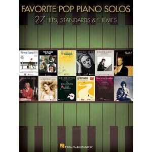 Favorite Pop Piano Solos - 27 Hits, Standards & Themes