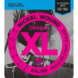 DAddario EXL150 10-46 12-string Nickel Wound Set