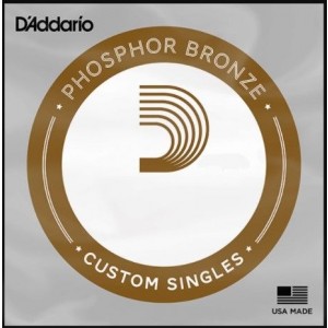 DAddario Phosphor Bronze Wound Single String .035