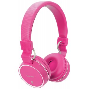 av:link PBH10-PNK Wireless Bluetooth Headphones - Pink