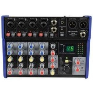 Citronic CSD-6 Compact Mixer With Bluetooth and DSP Effects
