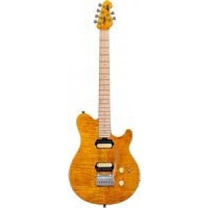 Sterling by Music Man - AX3FM Axis Flame Maple Trans Gold