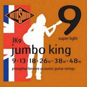 Rotosound JK9 Jumbo King Acoustic, Super Light, 9-48 Phosphor Bronze