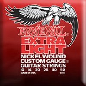 Ernie Ball 2210 Extra Light Nickel Wound 10-50