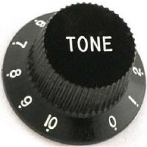 ST Style Tone Control Knob - Black
