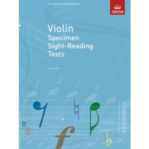 ABRSM Violin Specimen Sight-reading Tests Grade 1-5