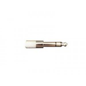 Kirlin Nickel 2615 6.3mm Stereo Male Jack Into 3.5mm Stereo Female