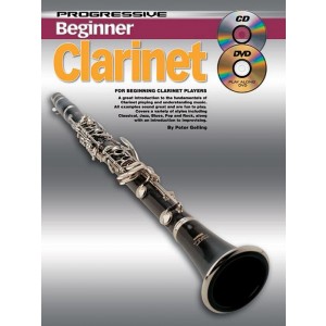 Progressive Beginner Clarinet with CD/DVD