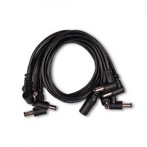 Mooer PDC-8A Daisy Chain Power Cable, Angled, for up to 8x Effects Pedals