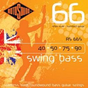 Rotosound RS66S Swing Bass 66 4-Strings, Stainless Steel, Short Scale, 40-90